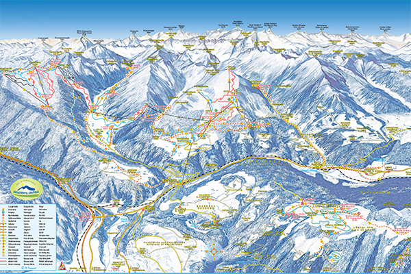 Winterkarte Gitschberg Jochtal